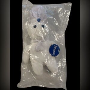 Vintage Pillsbury Doughboy Beanie Baby Plush 1997 Dakin 8” Sealed Collectible